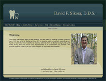 Tablet Screenshot of davidfsikoradds.com